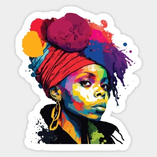 Erykah Badu Sticker